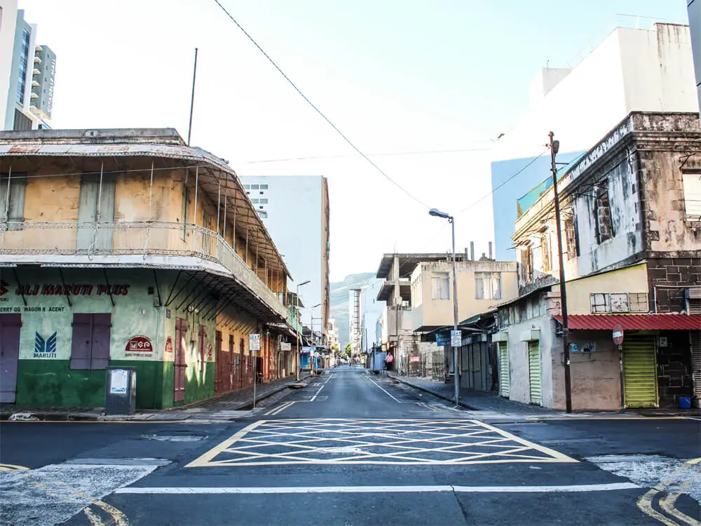 La rue bourbon - porlwi