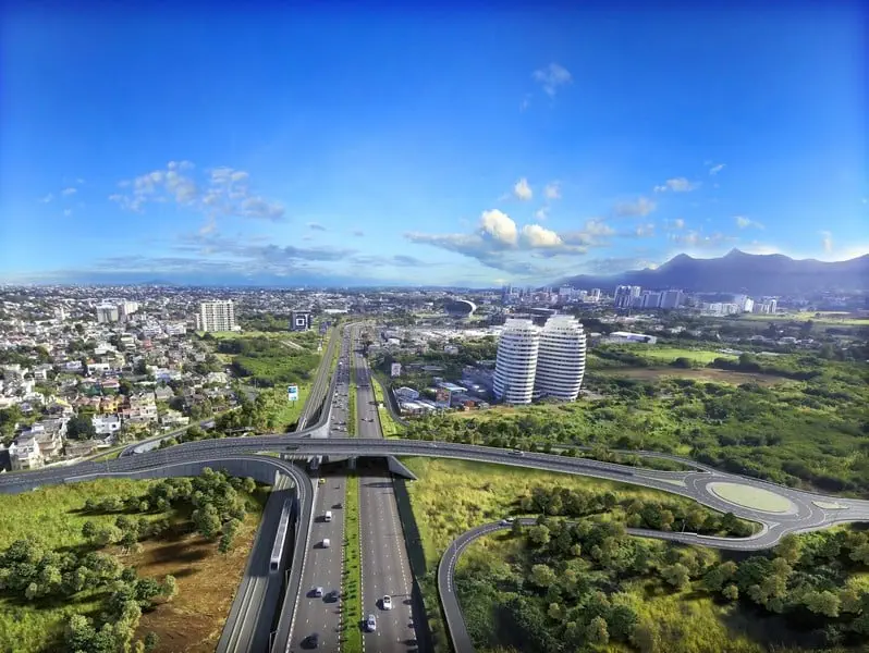 DCIM100MEDIADJI_0019.JPG hillcrest interchange, roadwork, mauritius, connected, mauritius connected